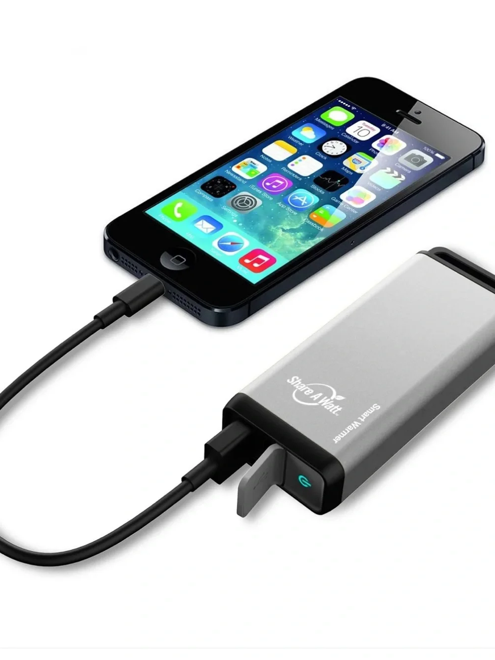 🌺 FREE SHIPPING 🌺 Smart Warmer 2000 Portable Hand Warmer & Phone Charger - Silve